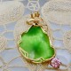 Glorious Green Victoria Stone Pendant