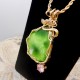 Glorious Green Victoria Stone Pendant
