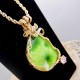 Glorious Green Victoria Stone Pendant