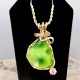 Glorious Green Victoria Stone Pendant