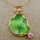 Glorious Green Victoria Stone Pendant