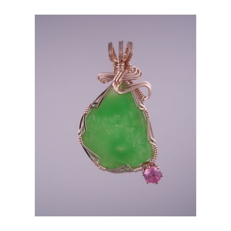 Spring Green Victoria Stone Pendant