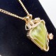 Lime Green Victoria Stone Pendant