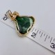 Spruce Green Glow Victoria Stone Pendant