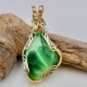 Emerald Romance Victoria Stone Pendant