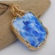 Hues of Blue Victoria Stone Pendant