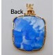 Hues of Blue Victoria Stone Pendant