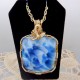 Hues of Blue Victoria Stone Pendant