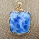 Hues of Blue Victoria Stone Pendant