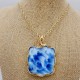 Hues of Blue Victoria Stone Pendant