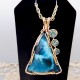 Indigo Bling Victoria Stone Pendant