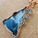 Indigo Bling Victoria Stone Pendant