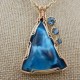 Indigo Bling Victoria Stone Pendant