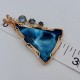 Indigo Bling Victoria Stone Pendant