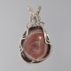 Flamboyant Lake Superior Agate Pendant