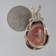 Flamboyant Lake Superior Agate Pendant