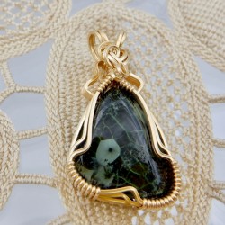 Desire Greenstone Pendant