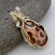 Smokey Eyes Thomsonite Pendant