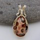 Smokey Eyes Thomsonite Pendant