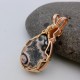 Lavish Eye  Thomsonite Pendant