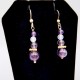 Amethyst Bead earring on gold fill
