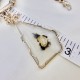 Crystal Quartz Geode Necklace