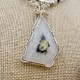 Crystal Quartz Geode Necklace