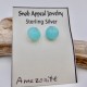 Amazonite Stud Earrings