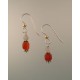 Carnelian Short Dangle