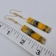 Bumblebee Jasper Earrings