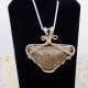 Triangle Petoskey Stone Pendant