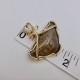 Triangle Petoskey Stone Pendant