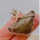 Triangle Petoskey Stone Pendant
