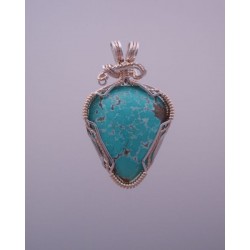 Turquoise Sleeping Beauty Pendant