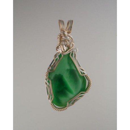 Emerald Romance Victoria Stone Pendant - Snob Appeal Jewelry