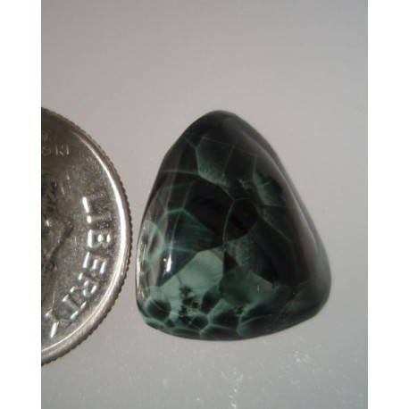 Michigan Greenstone cabochon