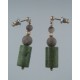 Petoskey/Epidote Earrings