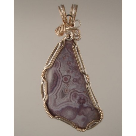 Lavender Lace Lovely Pendant