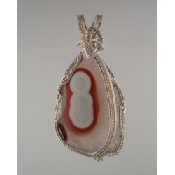 Scarf of Red Keswick Agate
