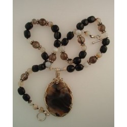 Mystical Montana Moss Agate Necklace