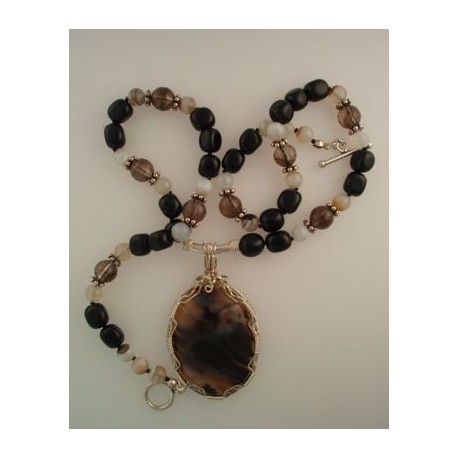 Mystical Montana Moss Agate Necklace