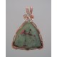 Copper Islands Prehnite Pendant