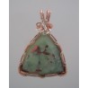 Copper Islands Prehnite Pendant