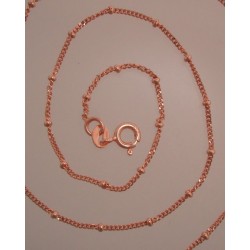 16-18" Pink Gold Chain