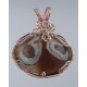 Hurricane Lake Superior Agate Pendant