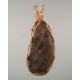 Burgundy Wine Pink Petoskey Stone Pendant